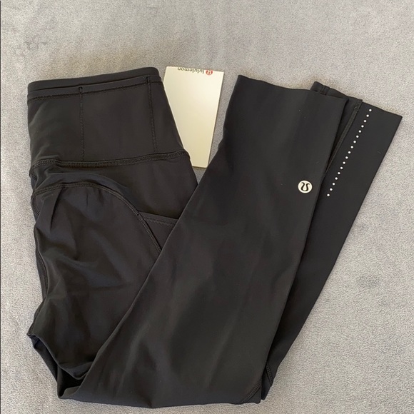 lululemon athletica Pants - Lululemon fast and free HR crop 19” *ref